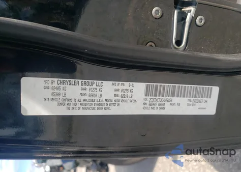 2012 Dodge Charger R/T z USA, uszkodzony, nr VIN 2C3CDXCT3CH106950